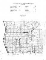 Morrison County Map - Legend, Right, Morrison County 1958